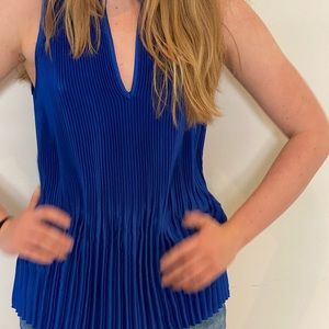 Banana Republic, new with tags, size S sleeveless top, royal blue